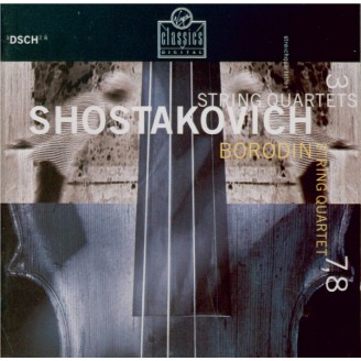 CHOSTAKOVITCH - Borodin Quartet - Quatuor à cordes n°8 op.110..